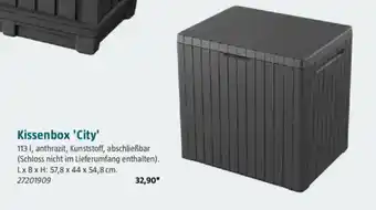 Bauhaus Kissenbox 'City' Angebot