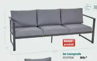 Bauhaus 3er-Loungesofa 31297936 Angebot