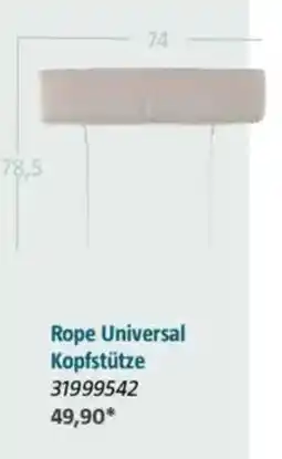 Bauhaus Rope Universal Kopfstütze 31999542 49,90* Angebot