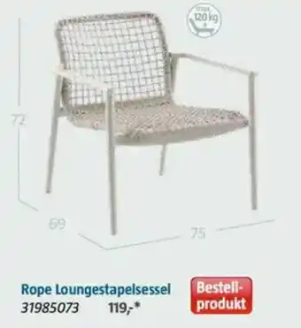 Bauhaus Rope Loungestapelsessel 31985073 Angebot