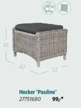 Bauhaus Hocker 'Pauline' 27751680 Angebot