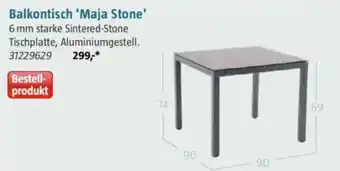 Bauhaus Balkontisch 'Maja Stone' Angebot