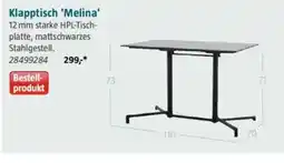 Bauhaus Klapptisch 'Melina' Angebot