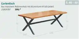 Bauhaus Gartentisch Angebot