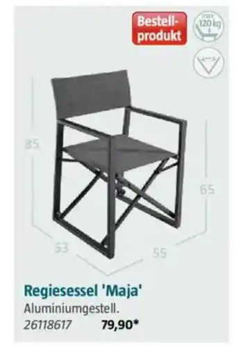 Bauhaus Regiesessel 'Maja' Angebot