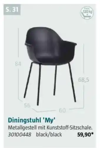 Bauhaus Diningstuhl 'My' Angebot