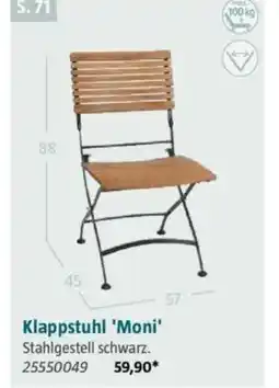 Bauhaus Klappstuhl 'Moni' Angebot