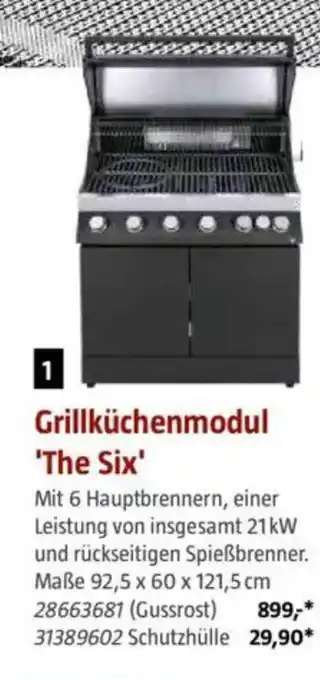 Bauhaus Grillküchenmodul 'The Six' Angebot