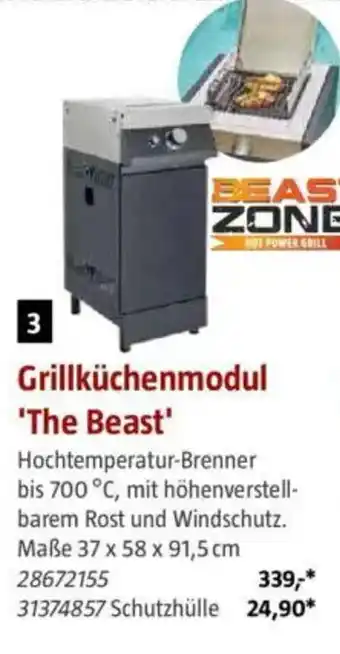 Bauhaus Grillküchenmodul 'The Beast' Angebot