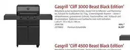 Bauhaus Gasgrill 'Cliff 3000 Beast Black Edition' Angebot