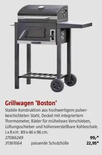 Bauhaus Grillwagen 'Boston' Angebot