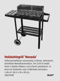 Bauhaus Holzkohlegrill 'Nevada' Angebot