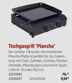 Bauhaus Tischgasgrill 'Plancha' Angebot