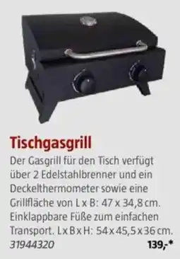 Bauhaus Tischgasgrill Angebot