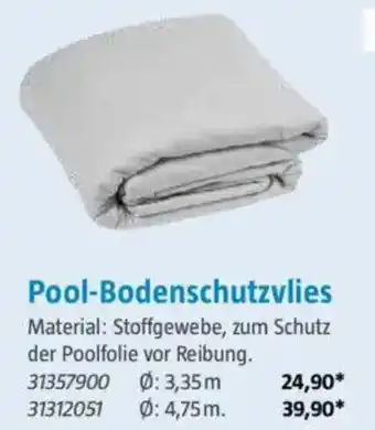 Bauhaus Pool-Bodenschutzvlies Angebot