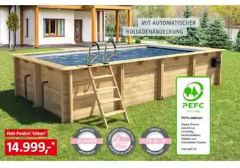 Bauhaus myPOOL Holz-Poolset 'Urban' Angebot