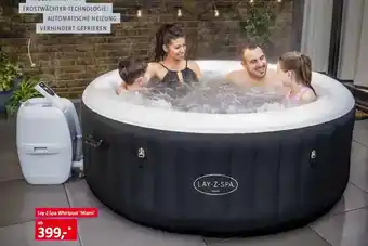 Bauhaus Lay-Z-Spa Whirlpool 'Miami' Angebot