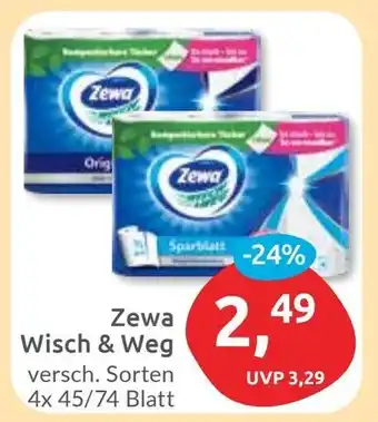 Budni Zewa Wisch & Weg Angebot