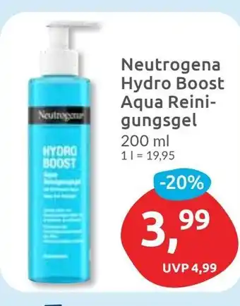 Budni Neutrogena Hydro Boost Aqua Reinigungsgel Angebot