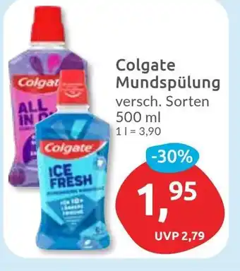 Budni Colgate Mundspülung Angebot