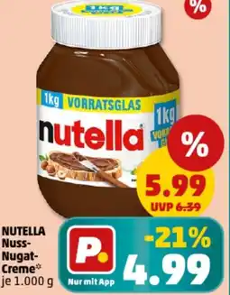 PENNY NUTELLA Nuss- Nugat- Creme Angebot