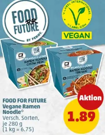 PENNY FOOD FOR FUTURE Vegane Ramen Noodle Angebot