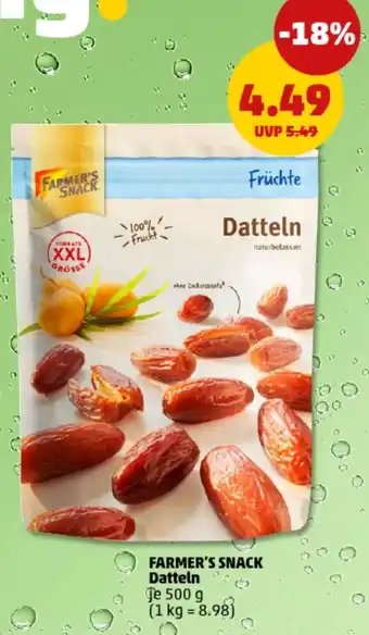 PENNY FARMER'S SNACK Datteln Angebot