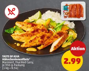 PENNY TASTE OF ASIA Hähncheninnenfilets Angebot