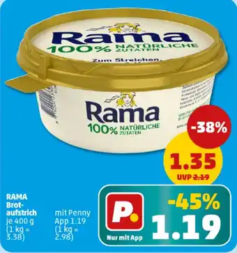 PENNY RAMA Brot- aufstrich Angebot