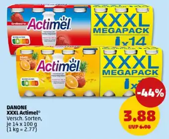 PENNY DANONE XXXL Actimel Angebot