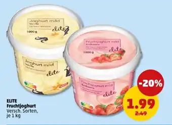 PENNY ELITE Fruchtjoghurt Angebot