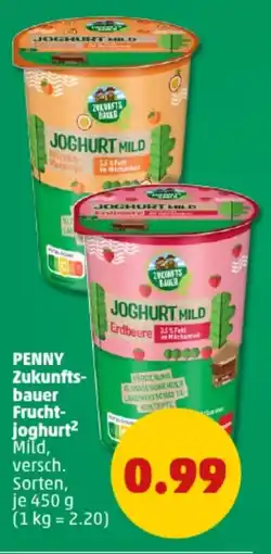 PENNY PENNY Zukunfts- bauer Frucht- joghurt Angebot