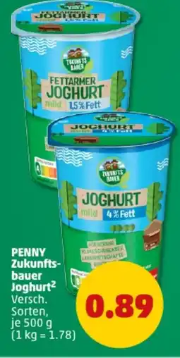 PENNY PENNY Zukunfts- bauer Joghurt Angebot