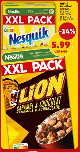 PENNY NESTLÉ Cerealien Angebot