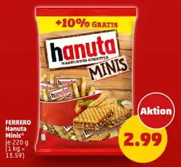 PENNY FERRERO Hanuta Minis Angebot