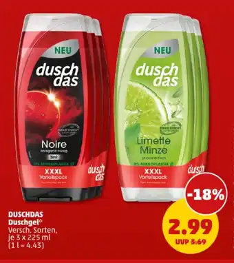 PENNY DUSCHDAS Duschgel Angebot