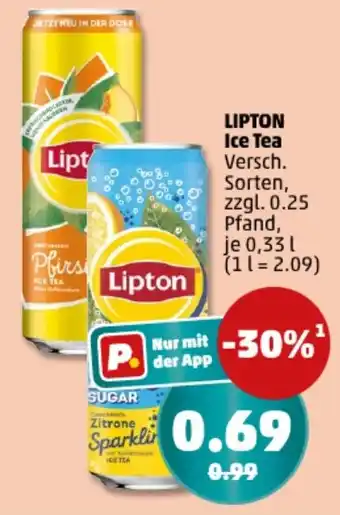 PENNY LIPTON Ice Tea Angebot