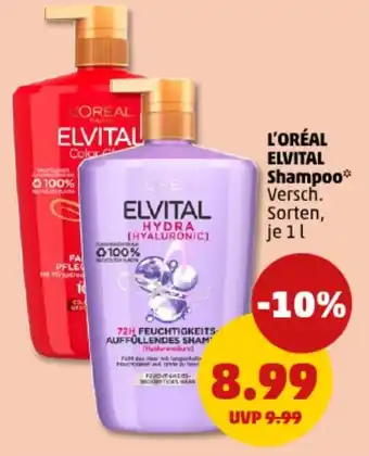 PENNY L'ORÉAL ELVITAL Shampoo Angebot