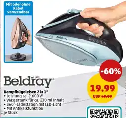 PENNY Beldray Dampfbügeleisen 2 in 1 Angebot