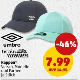 PENNY umbro brain waves Kappen Angebot