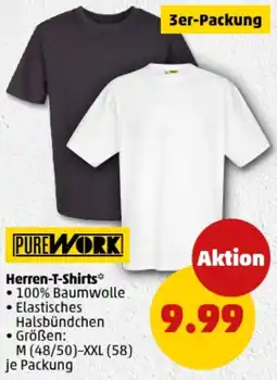 PENNY PUREWORK Herren-T-Shirts Angebot