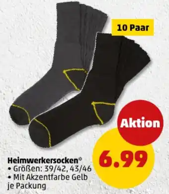 PENNY Heimwerkersocken Angebot