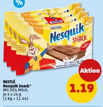 PENNY NESTLÉ Nesquik Snack Angebot