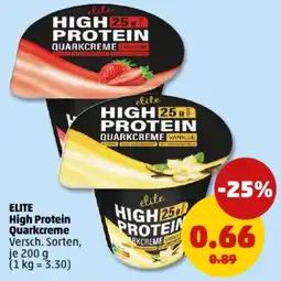 PENNY ELITE High Protein Quarkcreme Angebot