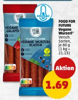 PENNY FOOD FOR FUTURE Vegane Wurzerl Angebot