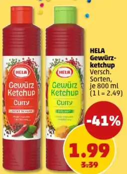 PENNY HELA Gewürz- ketchup Angebot