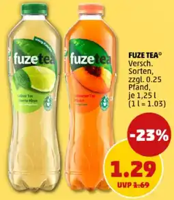 PENNY Fuze tea Angebot