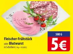 Famila Nord Ost Fleischer-Frühstück oder Blutwurst in Scheiben Angebot