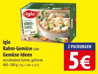 Famila Nord Ost iglo Rahm-Gemüse oder Gemüse-Ideen Angebot