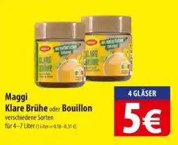 Famila Nord Ost Maggi Klare Brühe oder Bouillon Angebot